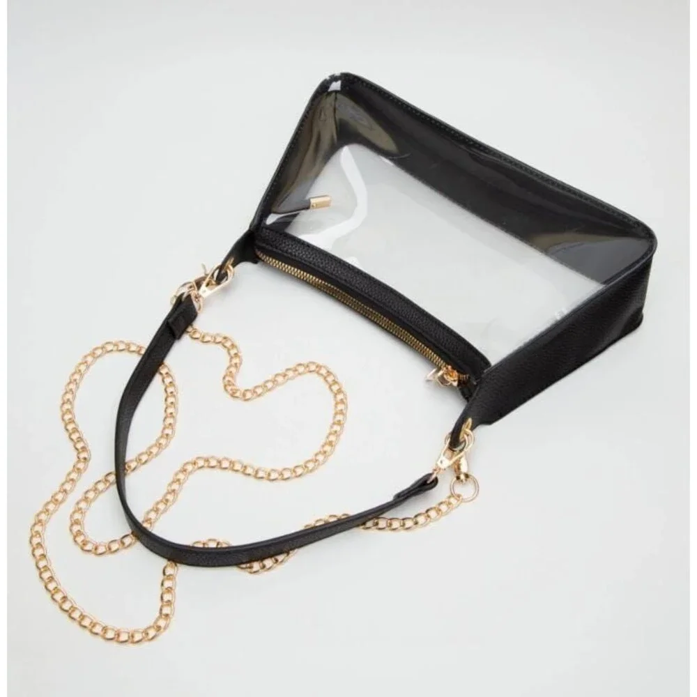 Unbranded clear satchel